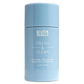 BLUZEN Non Toxic Deodorant for Women, Fresh & Clean, Aluminum-Free, Natural, Castor Oil Based Deodorant For Sensitive Skin, Free from Parabens, All Day Protection