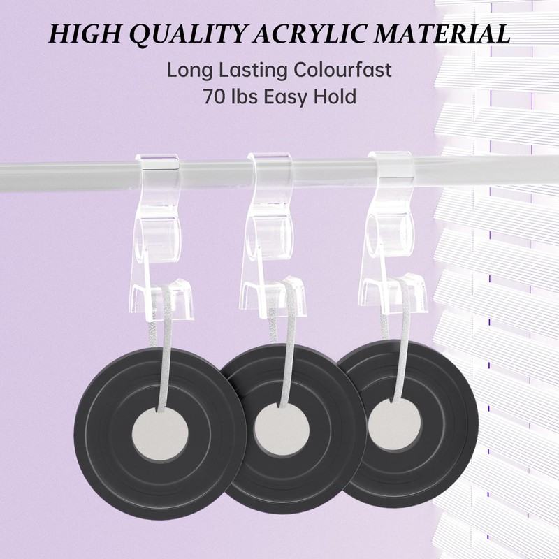 BOCONY Purse Hanger for Closet 12 Pcs, Acrylic Purse Organizer