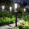 ALFIOT Solar Pathway Lights Outdoor,2 Pack Bright Solar Lights Outdoor,IP65