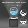ULANZI Luz fotográfica Mini cúbica Impermeable IP68, con 8 filtros