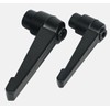 Anawakia 4pcs Handle Adjustable Clamping Lever Thread Push Button Ratchet