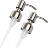 Pack of 2 Soap Dispenser Pump Head, Soap Dispenser Attachment,