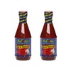 Pico Pica Mexican Hot Sauce 2 Pack - HOT - 15.5 Oz (2 Large Plastic Bottles)