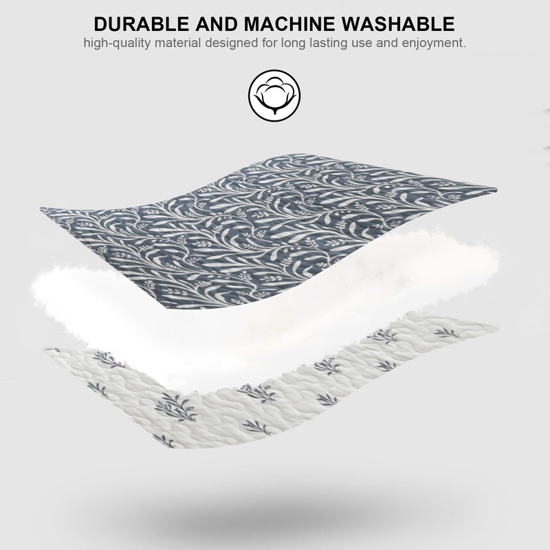 PANGUSHAN Quilt Set King Size - 100% Cotton King Comforter