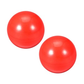 CoCud Thermoset Ball Knob M12 Female Threaded 40mm Diameter Plastic Metric Hand Threaded Grip Red for Lathe Machine Lever Handle 2 Pack