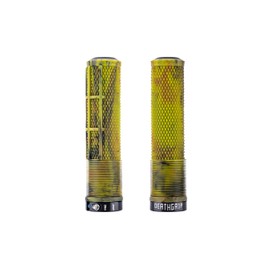 DMR DMR-G-001 Brendog FL Death Grip 2 Handlebar Grip, Lock-On Handle 133/31.3 mm, Camo - Black / Green