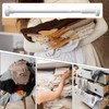 Heavy Duty Closet Rod,Stainless Steel Telescopic Shower Rods for Bathroom