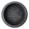 Veronese Design 5 1/2 Triple Moon Pentagram Round Container Resin