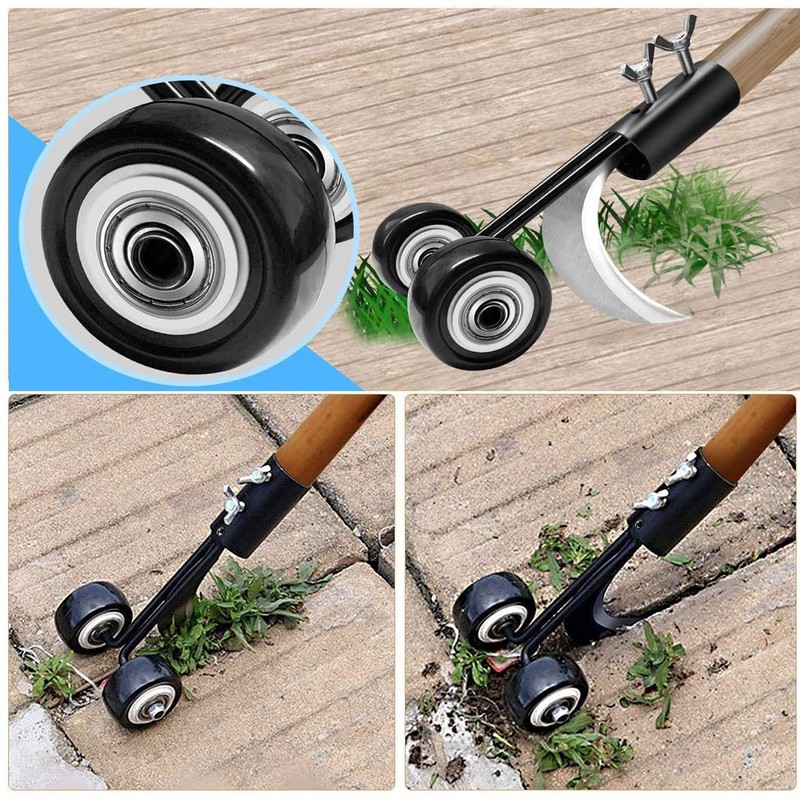 Weed Puller Tool, Weed Puller，Adjustable Weeding Cleaning Tool for Garden