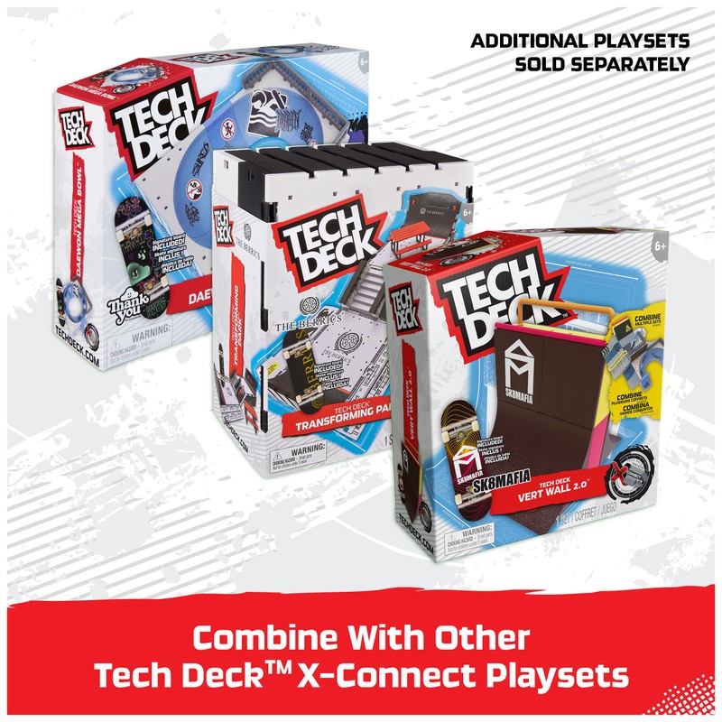 Tech Deck, Nyjah Rail Shredder Skatepark, X-Connect Park Creator, Set