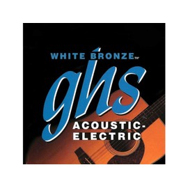 GHS WB12L Light White Bronze 12 String Acoustic Guitar Strings