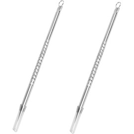 2 Pcs Black Head Remover Cleaner Tool Acne Blemish Needle Pimple Spot Extractor Pin Skin Care Tools