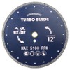 12" Granite and Marble Diamond Turbo Saw Blade for Cutting