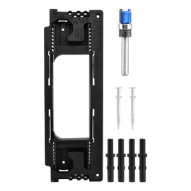 Door Hinge Jig, Door Hinge Mortiser Hinge Installation Kit, Door Hinge Router Template Fits for Door Hinge from 2-1/2'' to 6'' and 5 Door Thickness from 1-3/8'' to 2-1/2''
