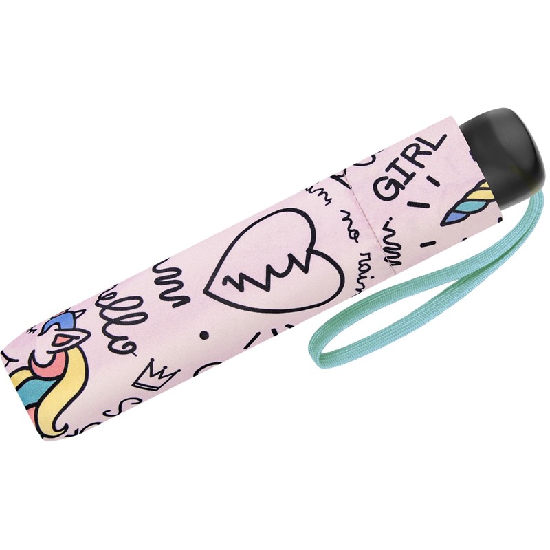 Benetton Pocket Umbrella Super Mini Dots, Girlie, 95 cm
