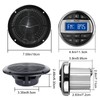 Herdio Marine Radio and Speakers Set Compatible with Bluetooth, Marine