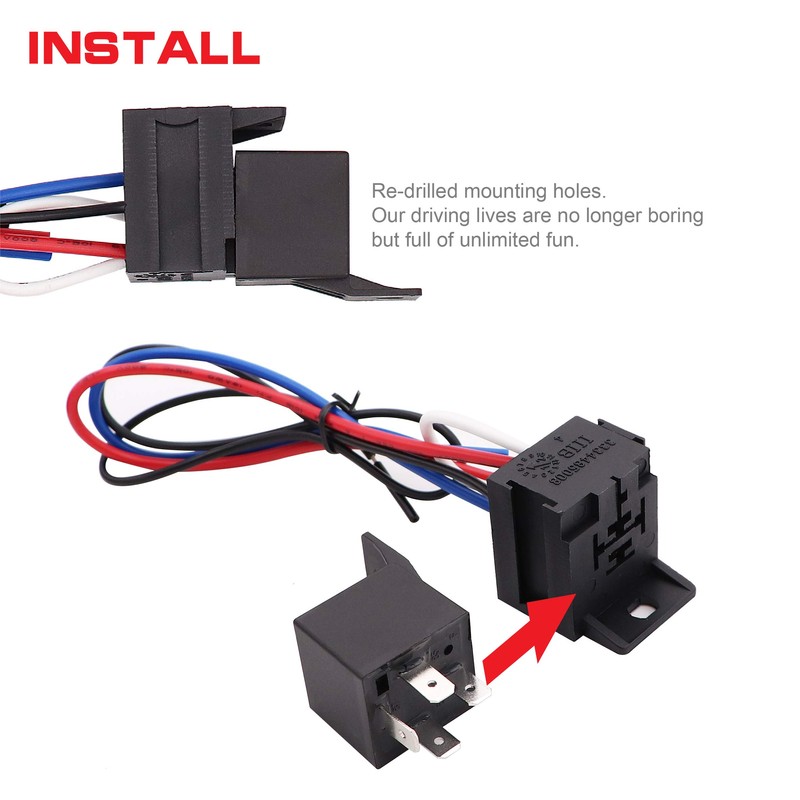 Taxutor Ignition Switch Panel Kit, DC 12V 5 in 1