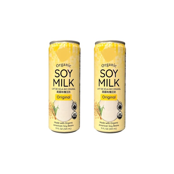 1 Pack - Twin Bottles Original Organic Soy Milk -
