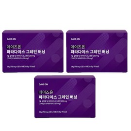 Days On Paradise Grain Paradise Grain Benefits, 3, 28 Tablets / 데이즈온 파라다이스그레인 파라다이스그레인효능, 3개, 28정