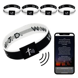 Truthful Lips Daily Devotional Bracelets (WWJD 4pk, Small (6in))