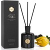 XEPTLE Reed Diffuser Set, 7.04 oz Oud & Bergamot Scent