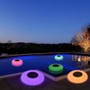 Blibly Solar LED Lights Inflatable,Swimming Pool Lights Solar Floating Light