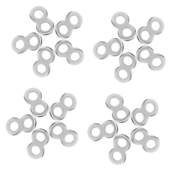 GLEAVI Pack of 20 Figure 8 Buckle Connectors 8 Figure