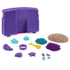 Kinetic Sand, Mermaid Palace Playset with 2.06lbs Play Sand (Neon