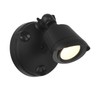 Savoy House 4-FLOOD-A1-3000K-BK Lighting Assets Outdoor Single Flood Light, Integrated