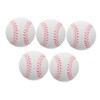 Outanaya 5Pcs Soft Sponge Training Baseballs for Safe Practice Balls