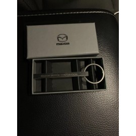 MAZDA 100 Year Commemorative Keychain Hiroshima Japan 1920 (LA Auto Show 2019)