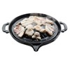 SZTNKSKJ Cast Iron Griddle Versatile Cast Iron Griddle pan Barbecue