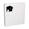 Bargain Max Decals Baby Elephant Silhouette Decal Notebook Car Laptop