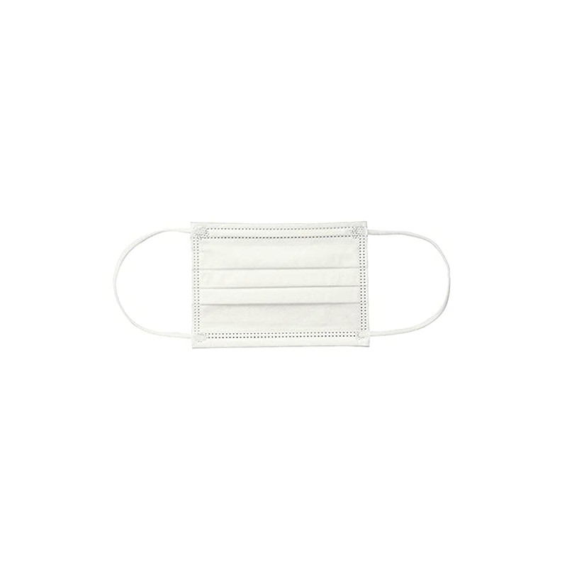 AENA Easy Mouth 3-Layer Non-woven Mask (White/SS Size, For Toddlers,