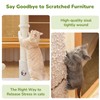 Woochpet Cat Scratching Posts 33" for Adults Cats, Cat Scratcher