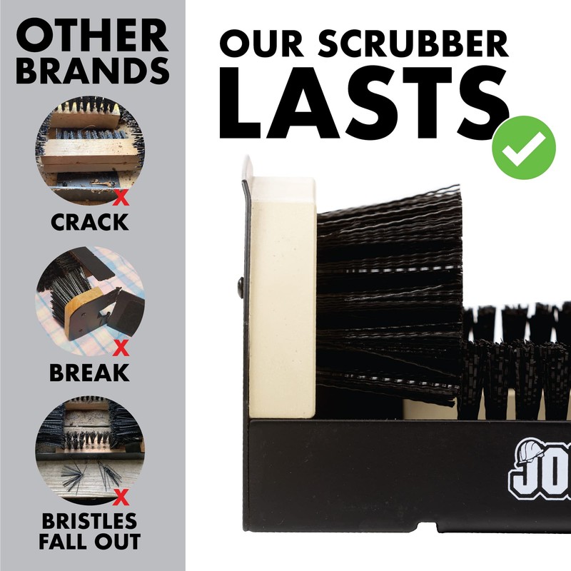 JobSite The Original Boot Scrubber - All Weather Industrial Shoe