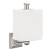 Designers Impressions Aurora Series Satin Nickel Vertical Toilet/Tissue Paper Holder