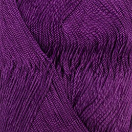 Cottonify Ne 6/4 Pack of 2 100% Combed Cotton Mercerized Crochet and Knitting Yarn| Medium Weight | Gassed & Mercerized Soft Yarn – 186 Yd 100 Grams per Ball | (2, Dark Purple 102)
