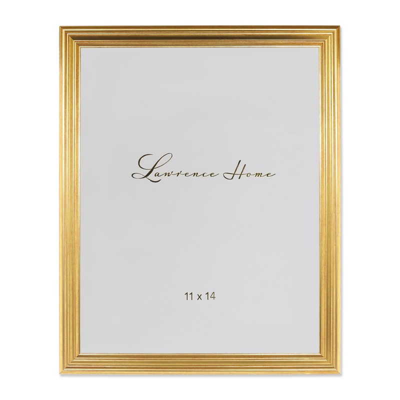 Lawrence Frames 11x14 Sutter Burnished Gold Picture Frame (536211)