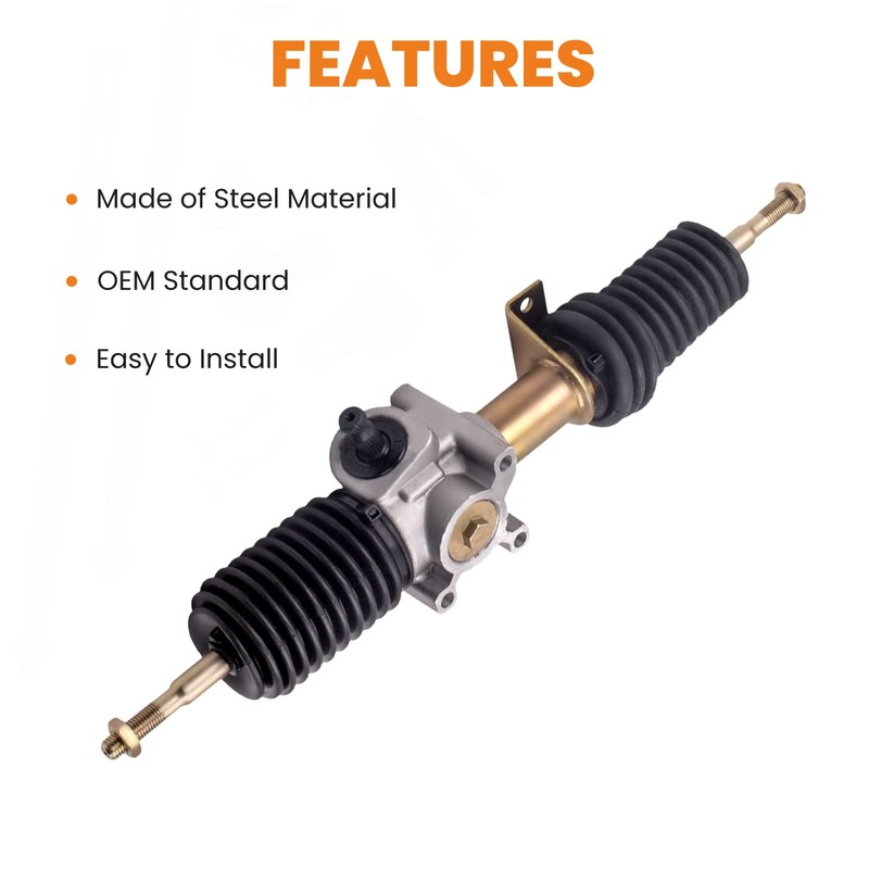 Tuningsworld Steering Rack and Pinion with Tie Rod Ends for