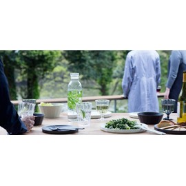 KINTO 20734 ALFRESCO Tumbler, 14.2 fl oz (420 ml), Clear, Dishwasher Safe, Outdoor