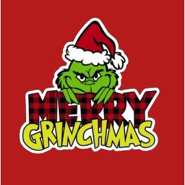 Grinch Christmas Grinch Magnet Die Cut Laminated