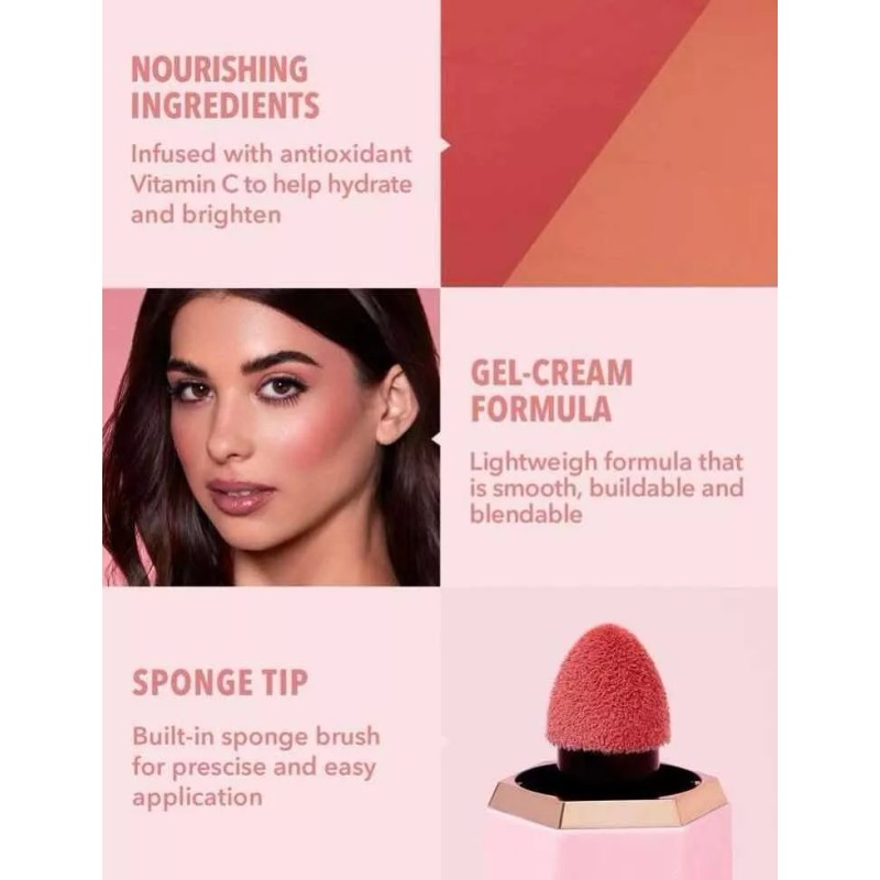 Sheglam Blush Líquido Color Bloom Larga Duración Rubor Color del