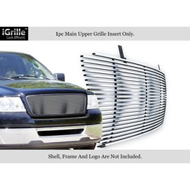 APS 304 Stainless Steel Chrome Billet Grille Compatible with 2004-2008 F-150 F85350S