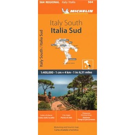 Michelin Map Italy: South