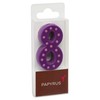 Papyrus Number Birthday Candles Pack, Purple Polka Dots (10-Count)