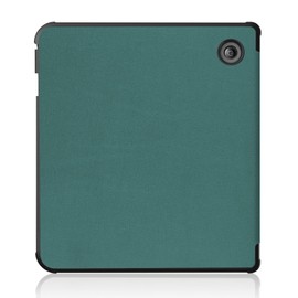 DWaybox Case for Kobo Sage 8 inch E-Reader Released 2021, Soft TPU Matte Back Cover, Slim Protective Smart Folio Shell Cover with Magnetic Closure and Stand Function -Dark Green