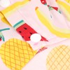 Dog Fruit Print Shirt Breathable Cool Fashionable Cute Pet Clothes