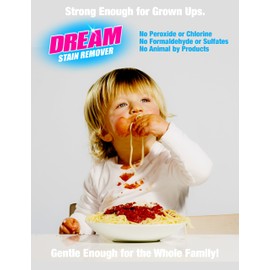 Abracadabra® Dream Stain Remover - 16oz Stain Remover Spray - a Family, Kids and Pet Necessity - Removes Food, Wine, Coffee Stains and More Off Clothing, Carpet and Upholstery - as seen on tv