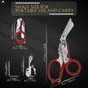 6-in-1 Multifunctional Trauma Shears – Premium Medical Shears for Nurses,